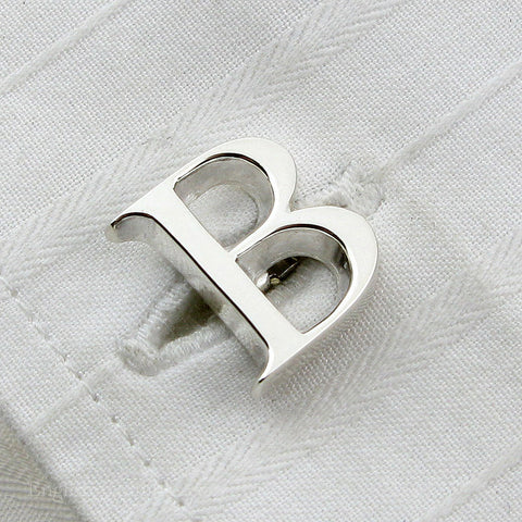 initial B cufflink