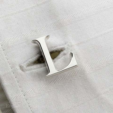 L initial cufflink