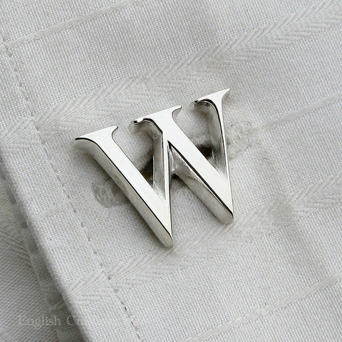 W initial cufflink