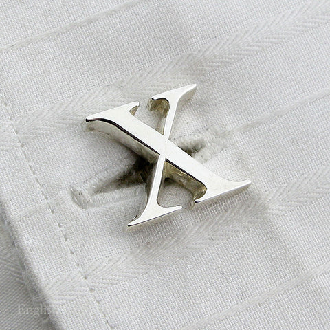 X initial cufflink