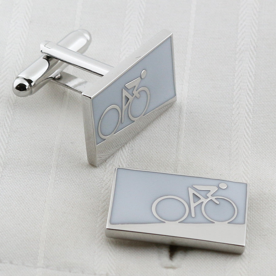 Cycling cufflinks