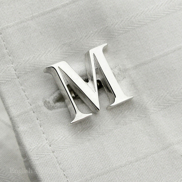 M initial cufflink